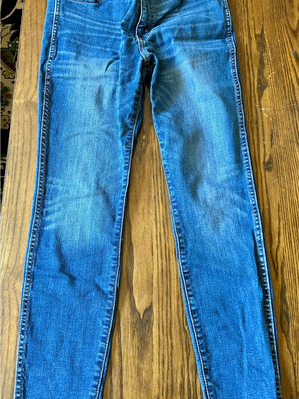 Kirkland Signature Blue High Rise Denim Jeans, Size 10